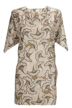 Ladies Printed Tunic Viven Sand