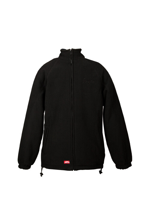 Men&#39;s Rainproof Jacket - Black - Fleece inner