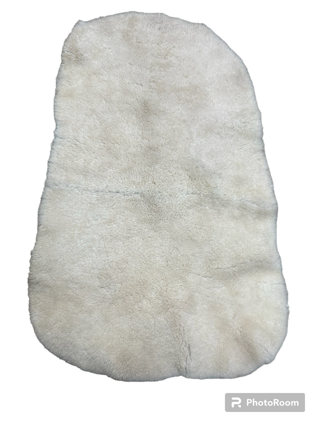 Sheep Skin Mats 65x40cm White