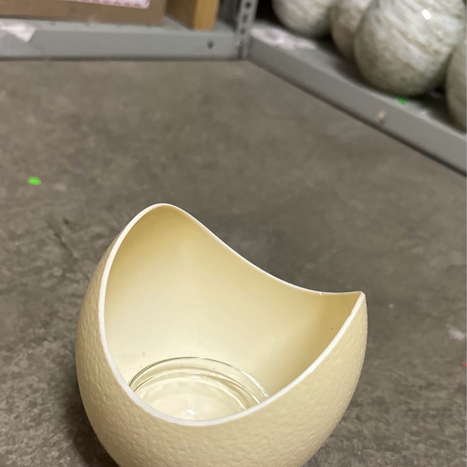 V Shape Ostrich Egg