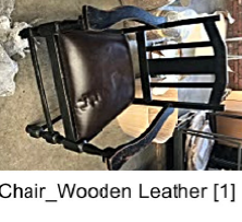 X BAILES (NOT FOR SALE ) - Chair