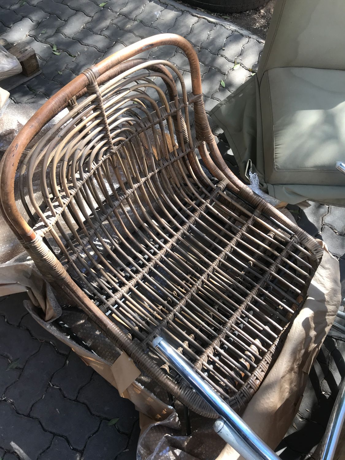Cane chair - Collection from warehouse only