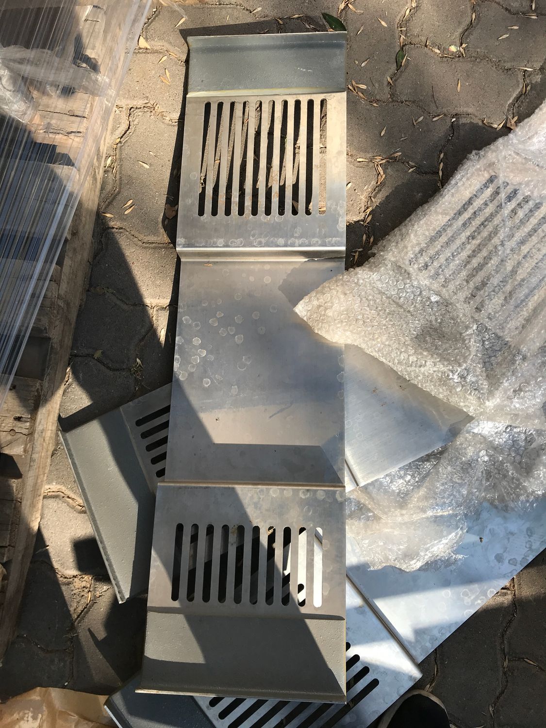 Amenity tray - Bath Rack - steel