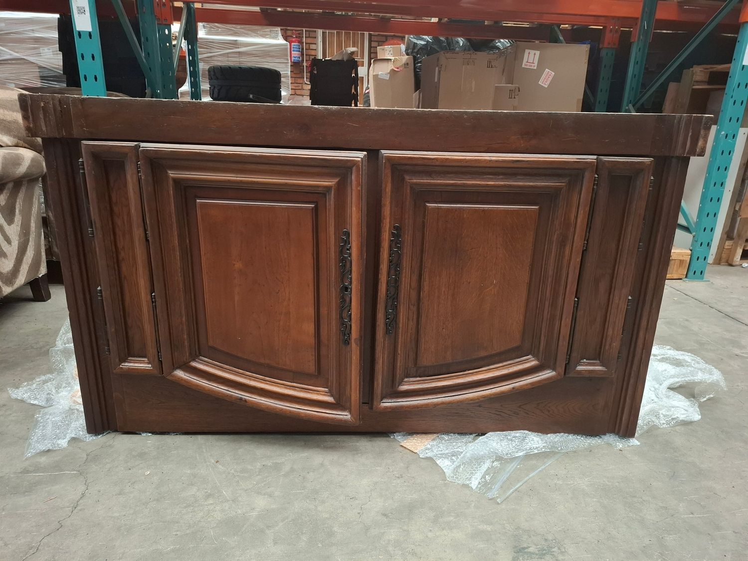X-NOT FOR SALE - HARDWOOD CABINET (OLD EBONY STOCK)