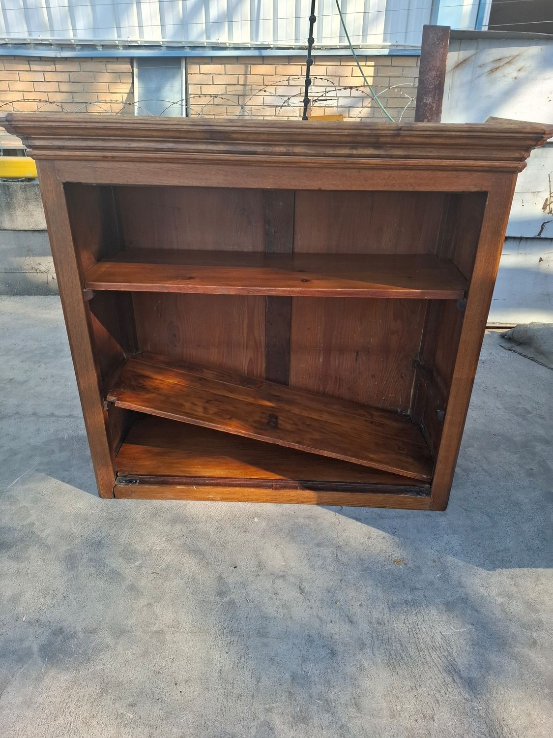 Wooden bookshelf - For collection from warehouse only