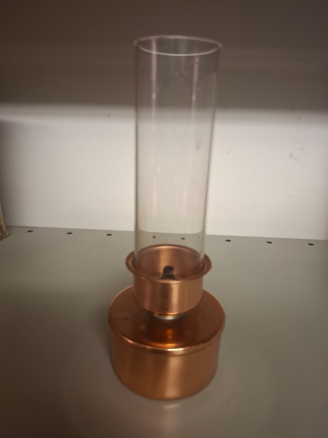 X - Not for sale - Tiny Copper Parrafin Lantern