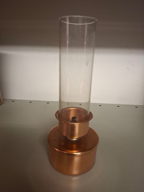 X - Not for sale - Tiny Copper Parrafin Lantern