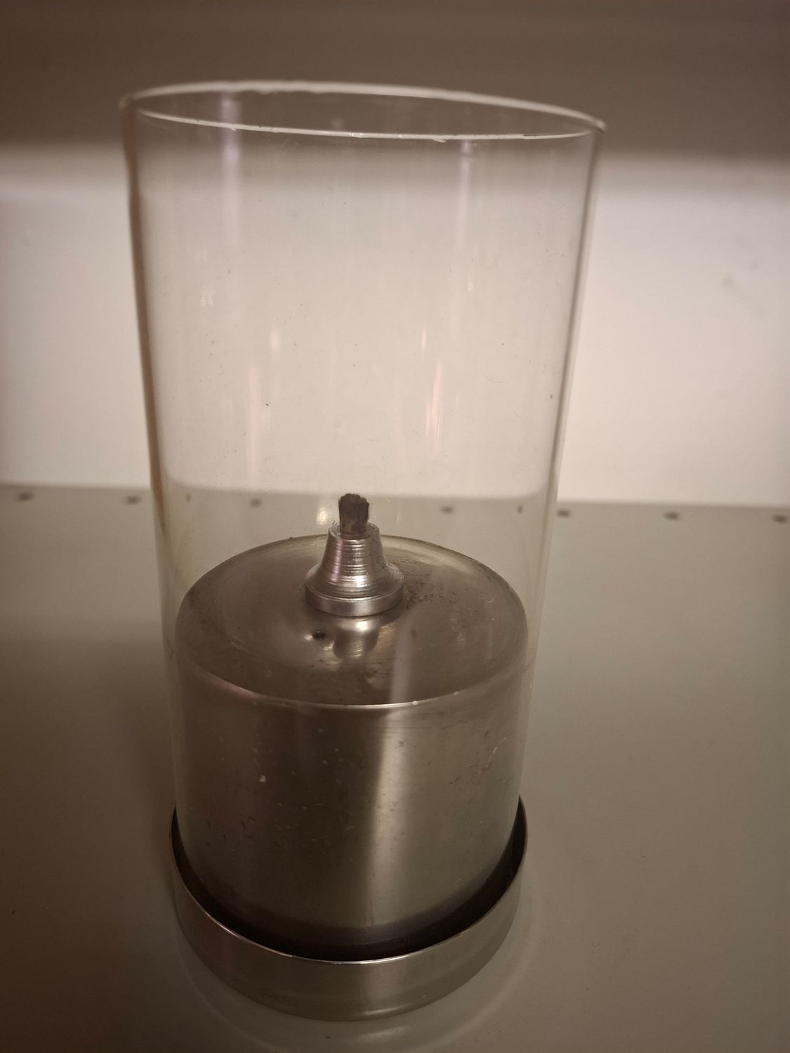 X - Not for sale - Tiny Silver Pariffin Lantern