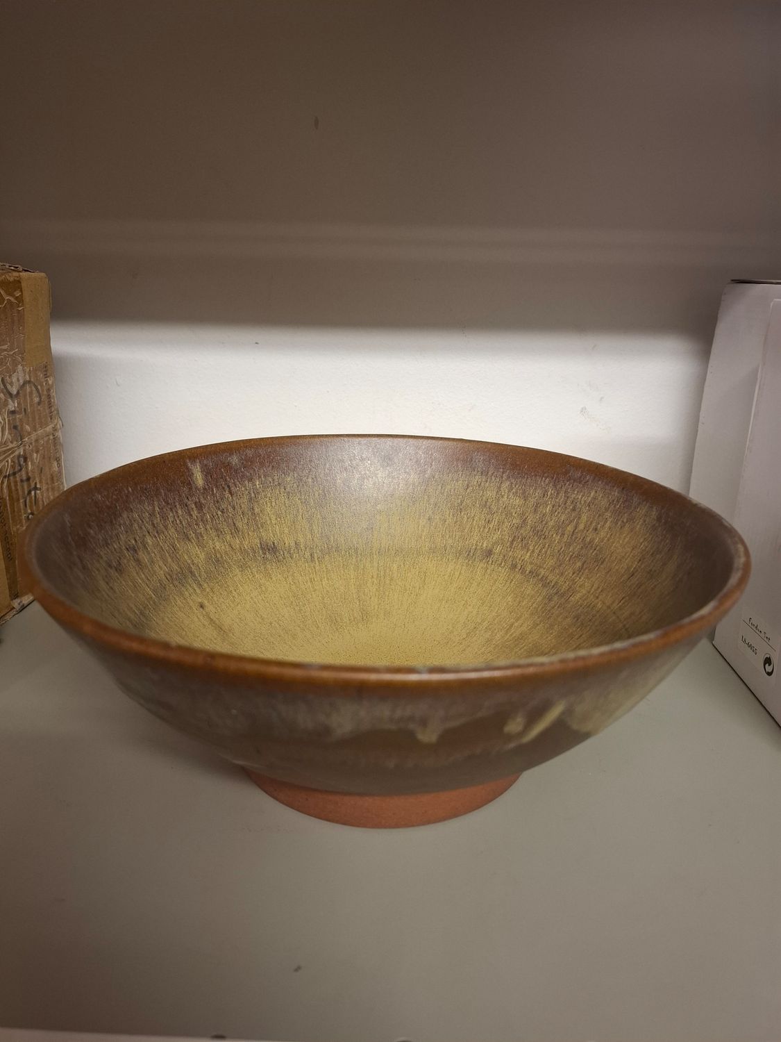 X - Not For Sale - Salad Bowl - Brown - Large - each