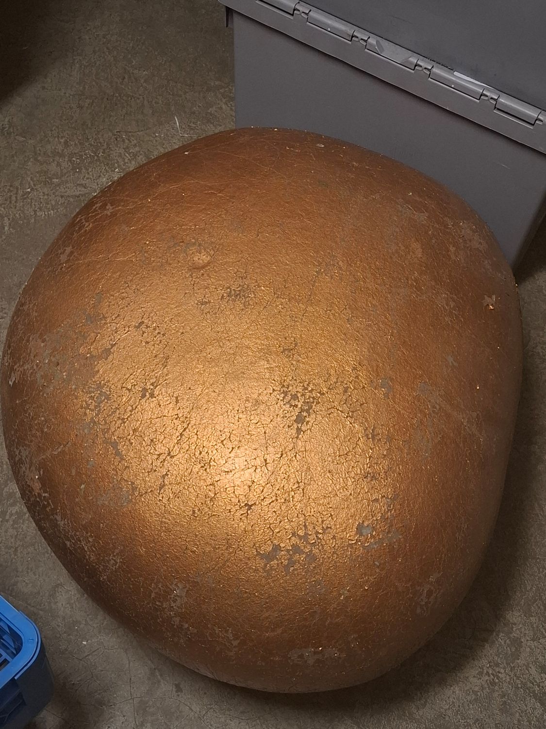 X - Not for sale - Pebble Ottoman - copper