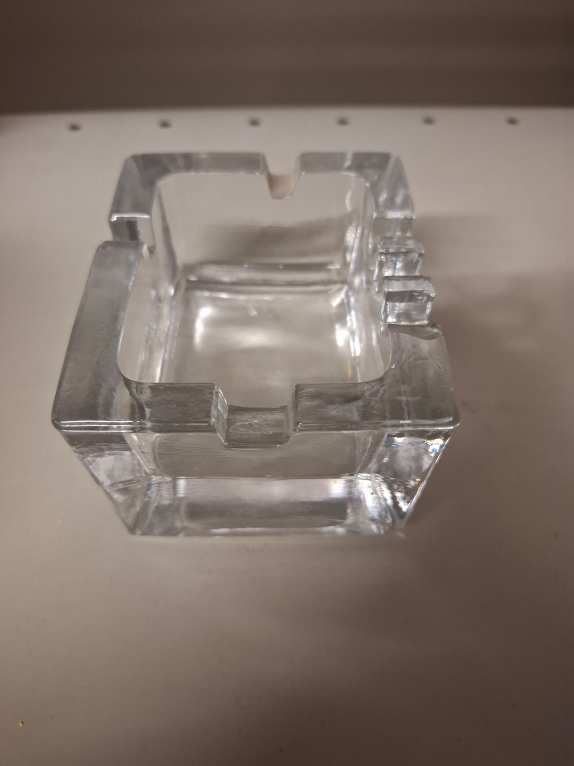 X - Not for sale - glass ashtray