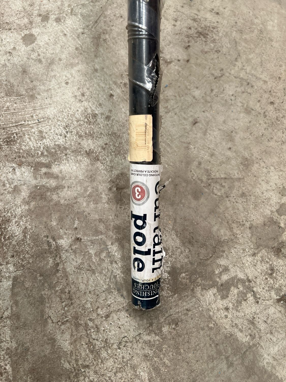 X Not For Sale Curtain Pole
