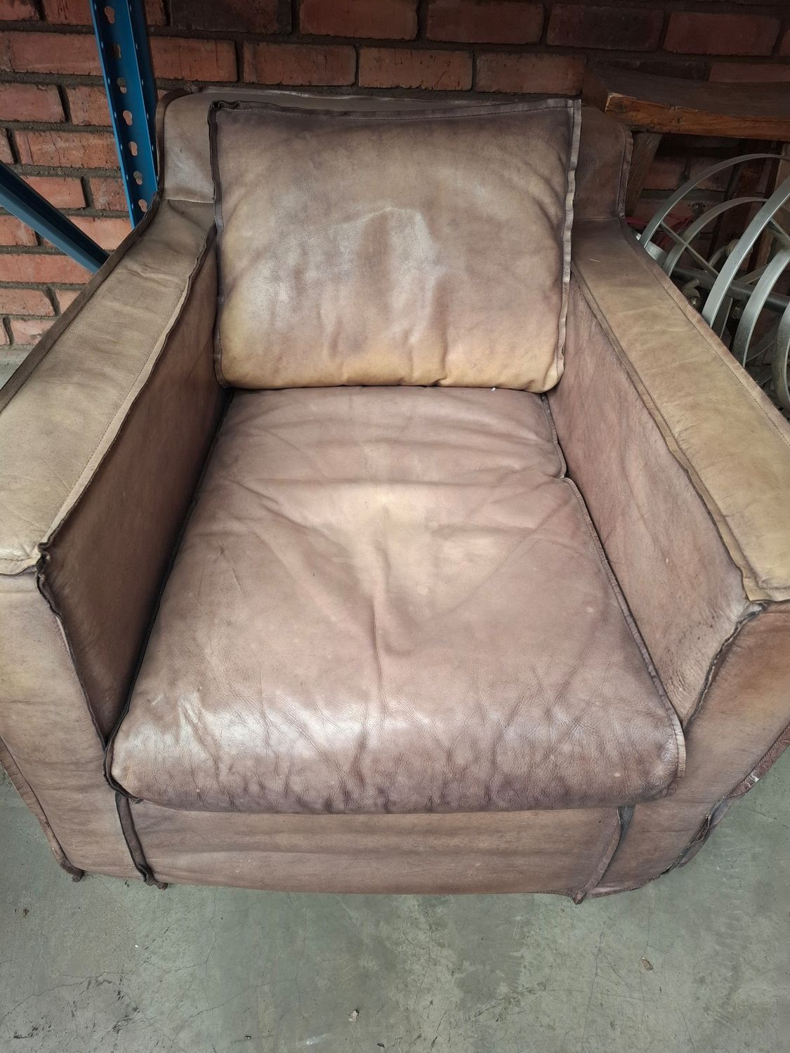 X Not for sale - leather chair