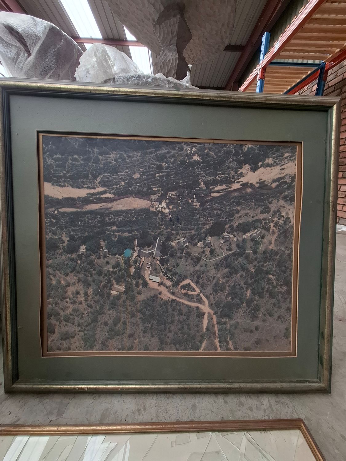 X Not for sale - artwork aerial shot