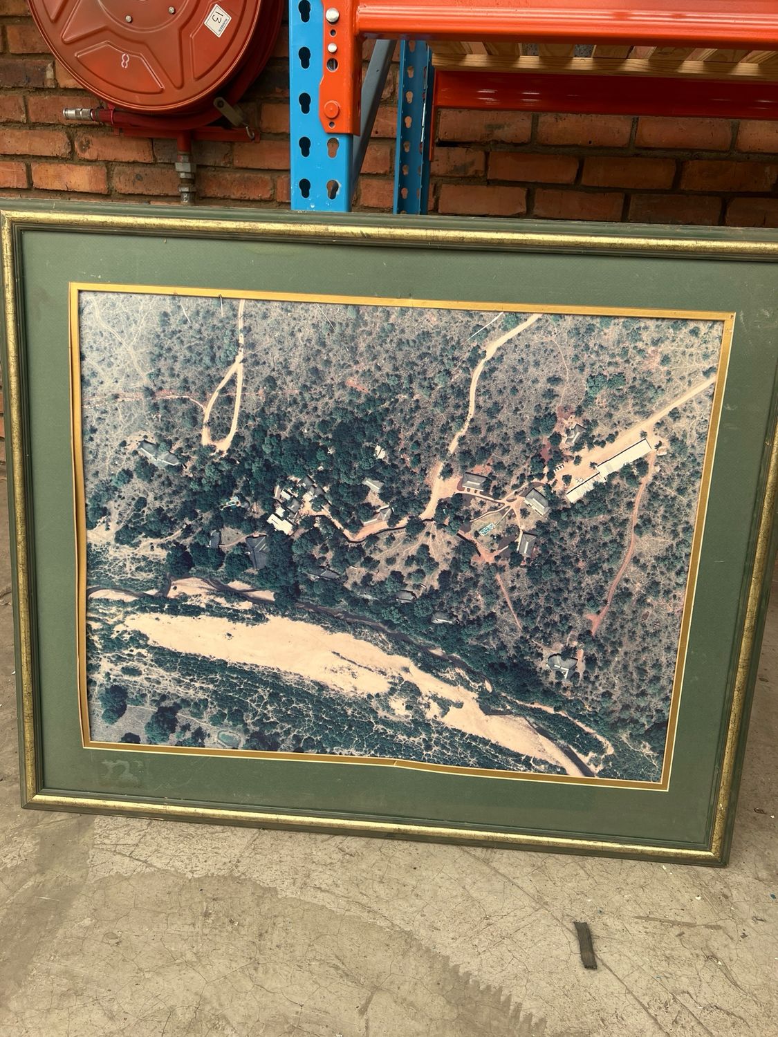 X Not For Sale Arial Map Portrait