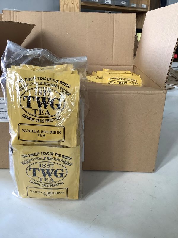 TWG Tea Vanilla Bourbon - 20 Tea Bags per box