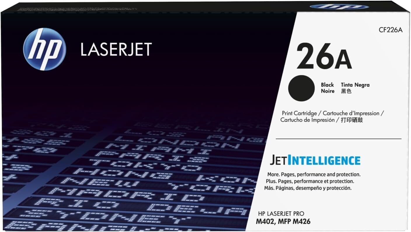 HP 26A (CF226A) Black Laserjet Print Cartridge