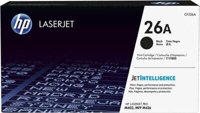 HP 26A (CF226A) Black Laserjet Print Cartridge