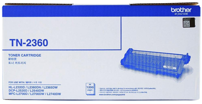 Brother TN-2360 Black Toner Cartridge