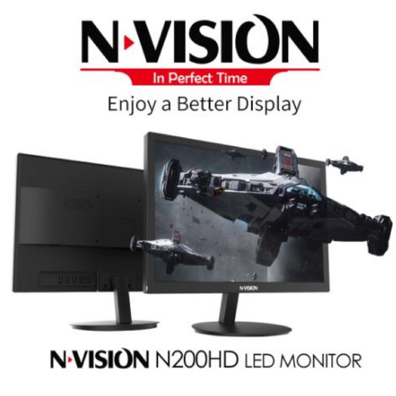 NVISION N200HD V8 20″ LED MONITOR | 1600 X 900 RESOLUTION | HDMI + VGA PORT NVISION N200HD V8 20″ LED MONITOR | 1600 X 900 RESOLUTION | HDMI + VGA PORT