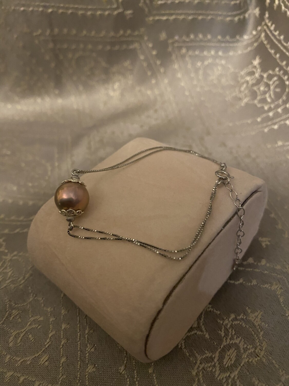 Metallic Edison &amp; Sterling Silver Bracelet