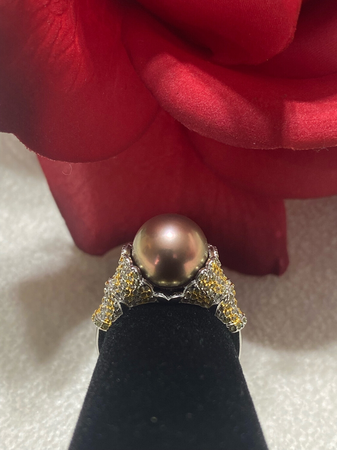 Raised To Royalty Pearl Ring