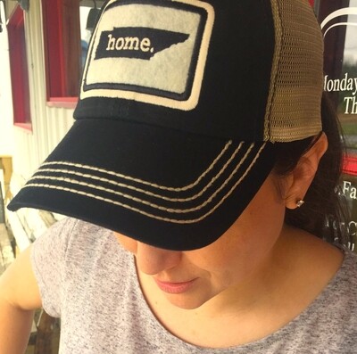 Wisconsin Home State Cap - Black Wisconsin Home State Cap - Black