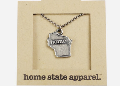 Home state Wisconsin Necklace