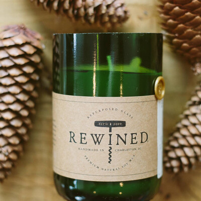 14 Ounce Rewined Candle