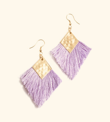 Lilac Selma Earrings