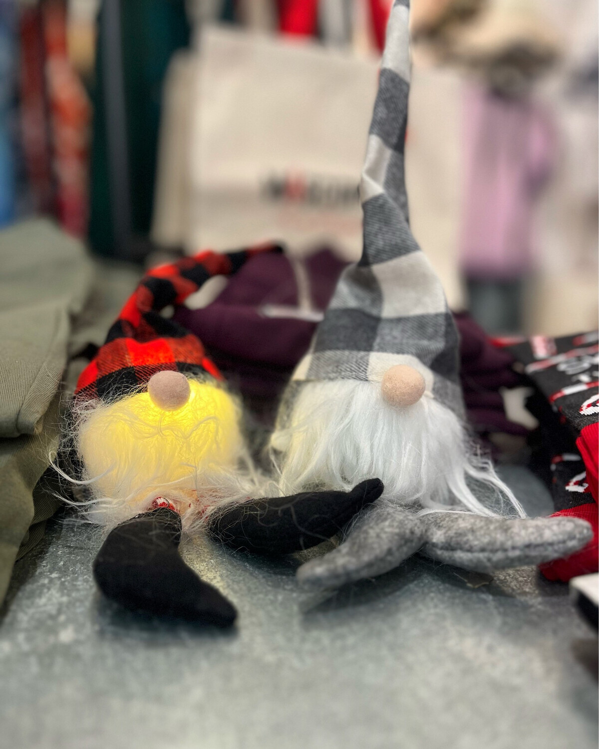 Light Up Gnome Ornaments