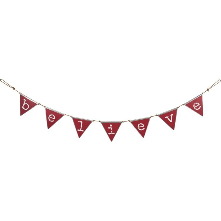 Believe Pennant - Metal