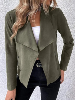 Lightweight Fall Long Sleeve Vintage Style Jacket