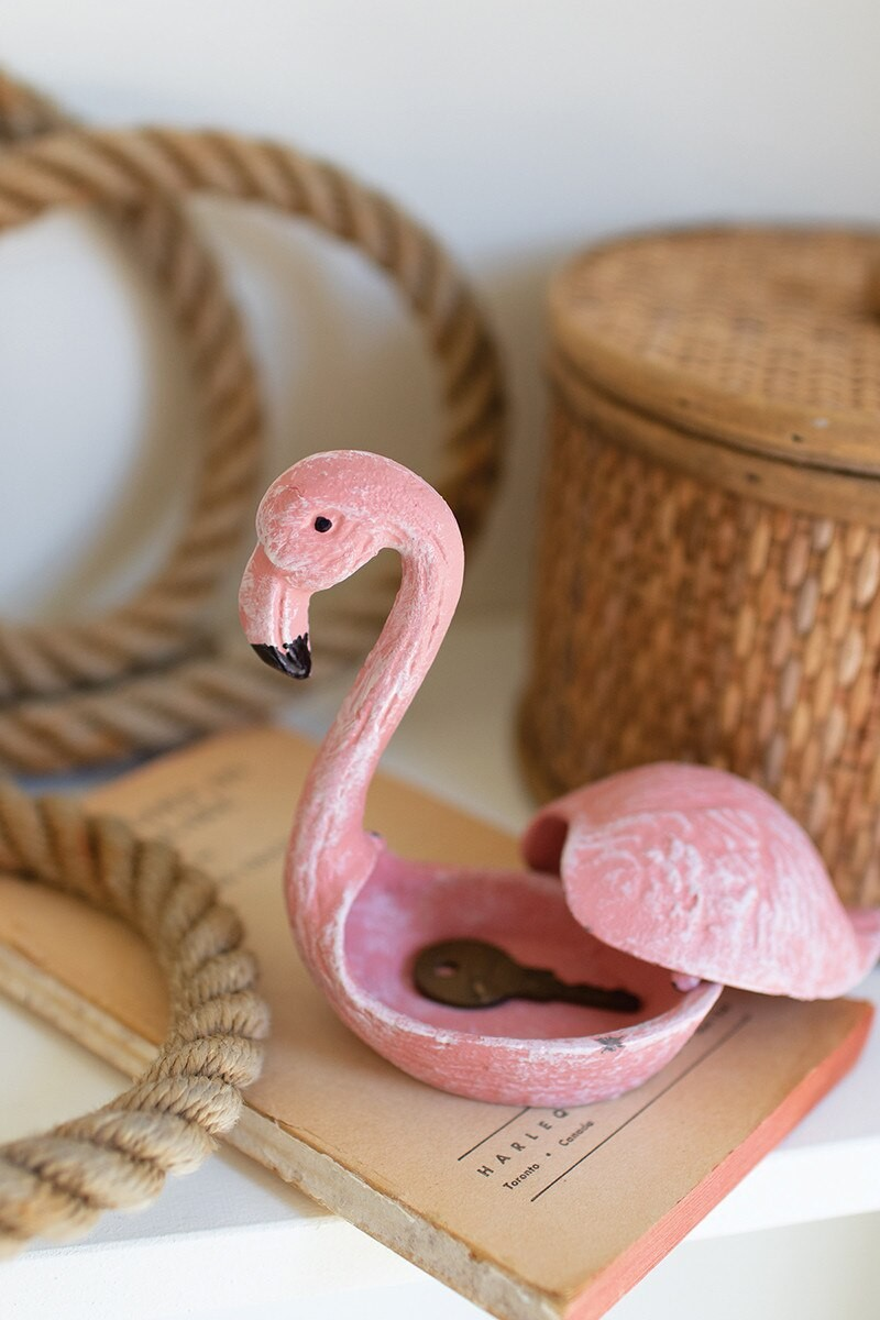 Flamingo Key or Trinket Holder