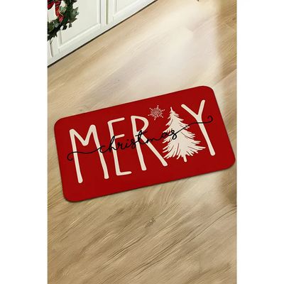 Merry Christmas Floor Mat Anti-Slip