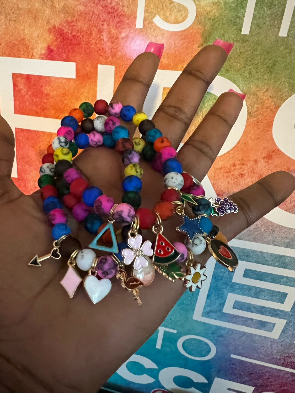 (3p) Beaded Bracelet Set #2