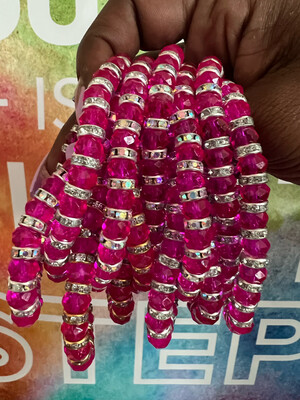 Pink Bling Bracelets(1p)