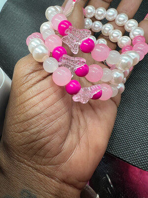 Pink Pearl Butterfly (1p)