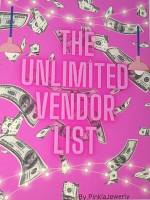 Unlimited Vendors List