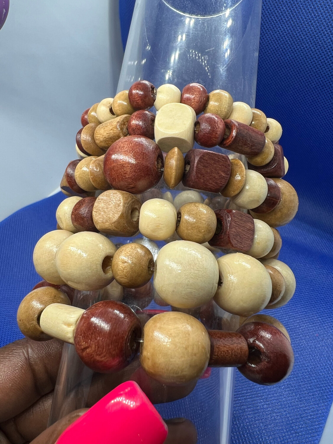 Wooden Bead Set (6p)