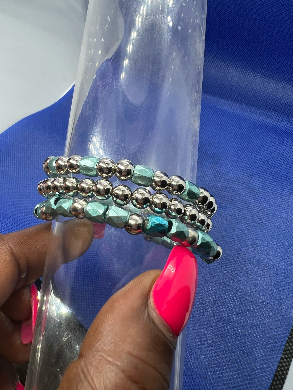 Silver &amp; Turquoise 3 Piece Set