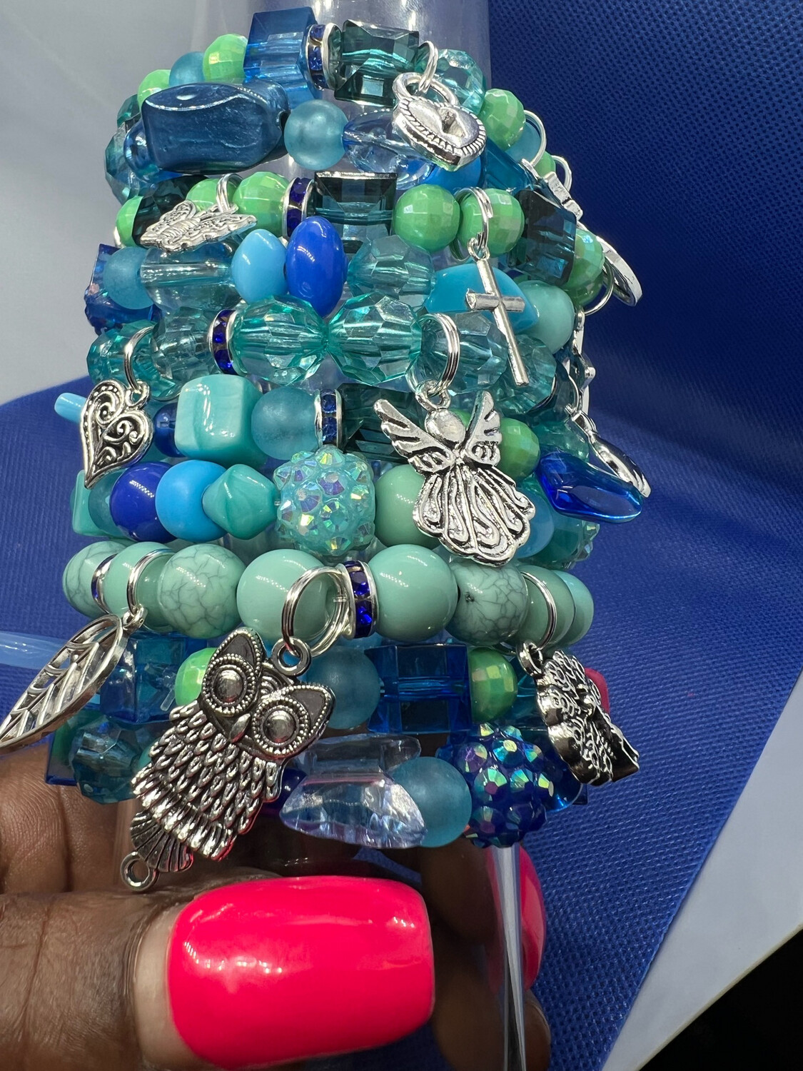 10 Pieces Bluish Mega Set