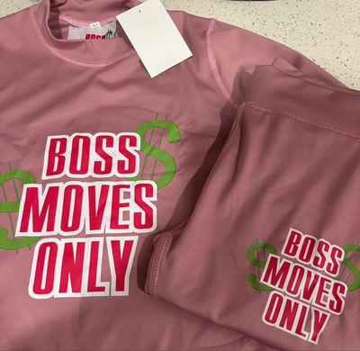 Pink Boss Moves Only Lady Sets