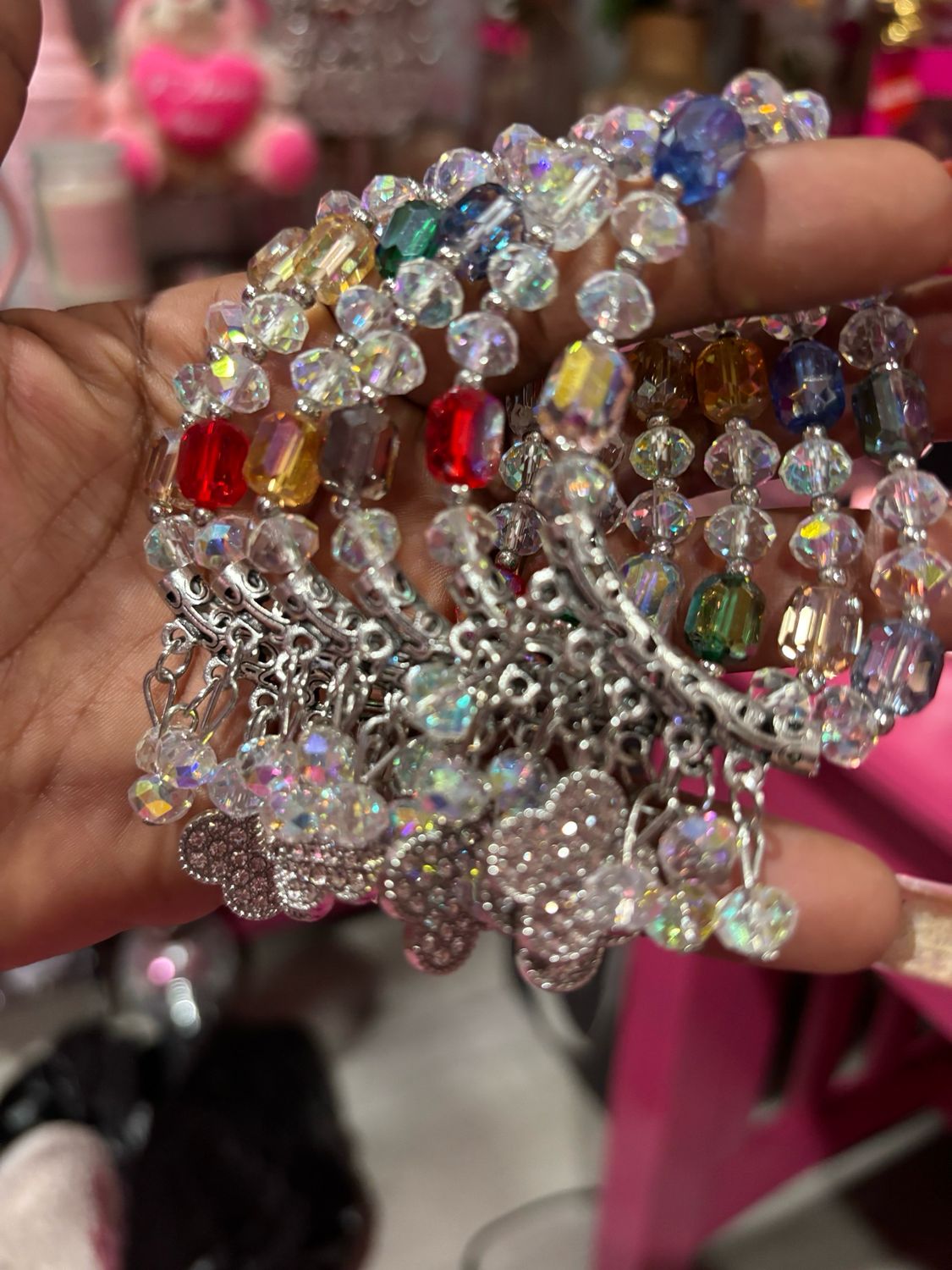 Crystal Clover Silver