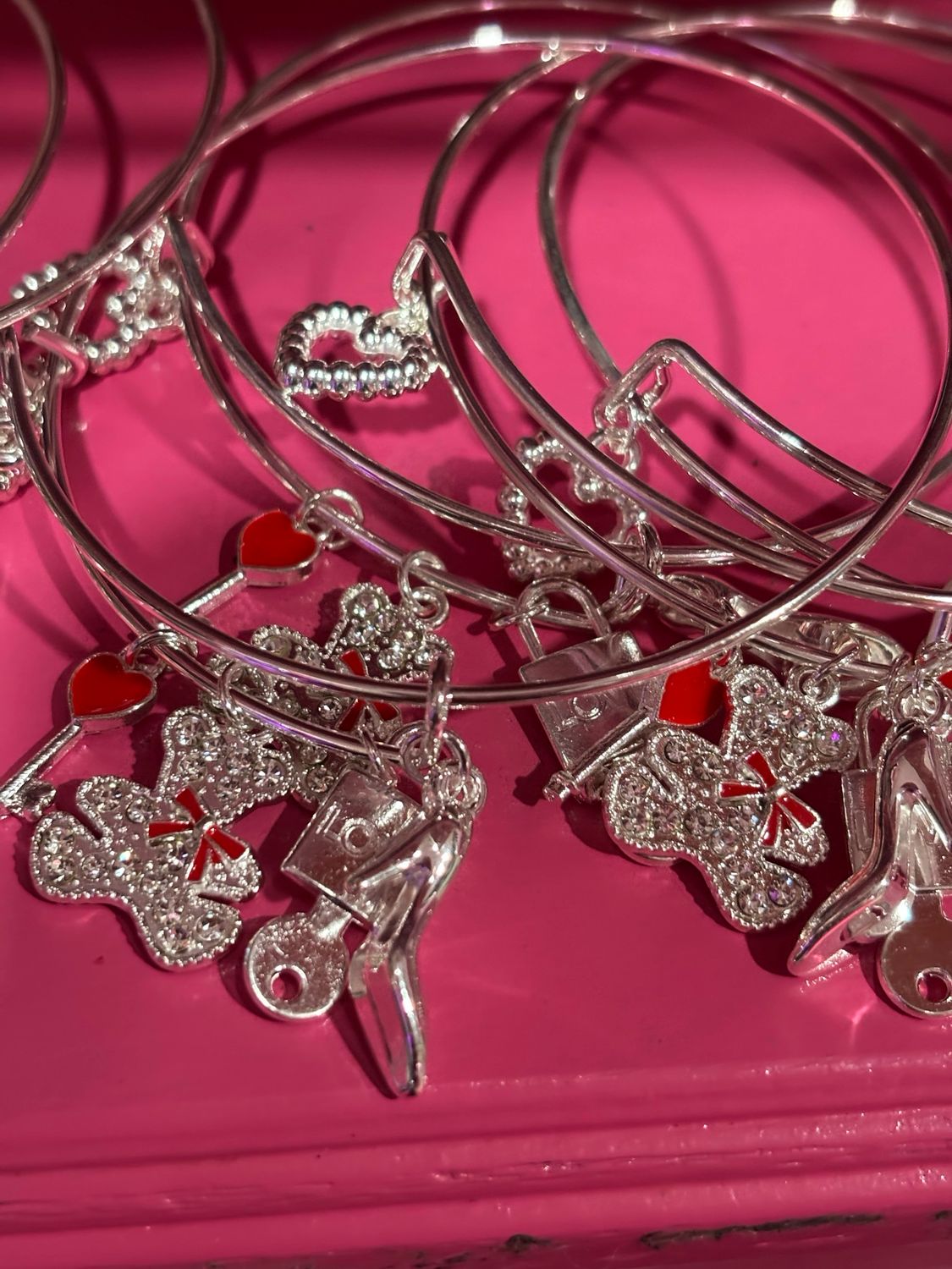 Silver Bangles Bear