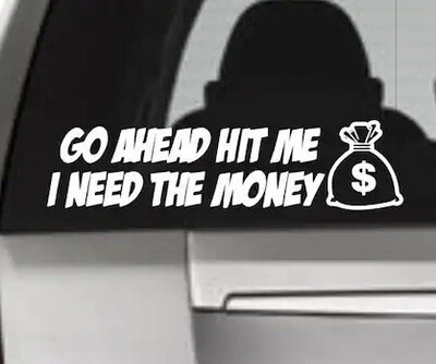 hit me decal