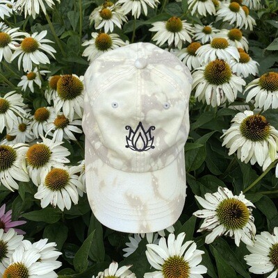 Bleached Grandiflora Dad Hat