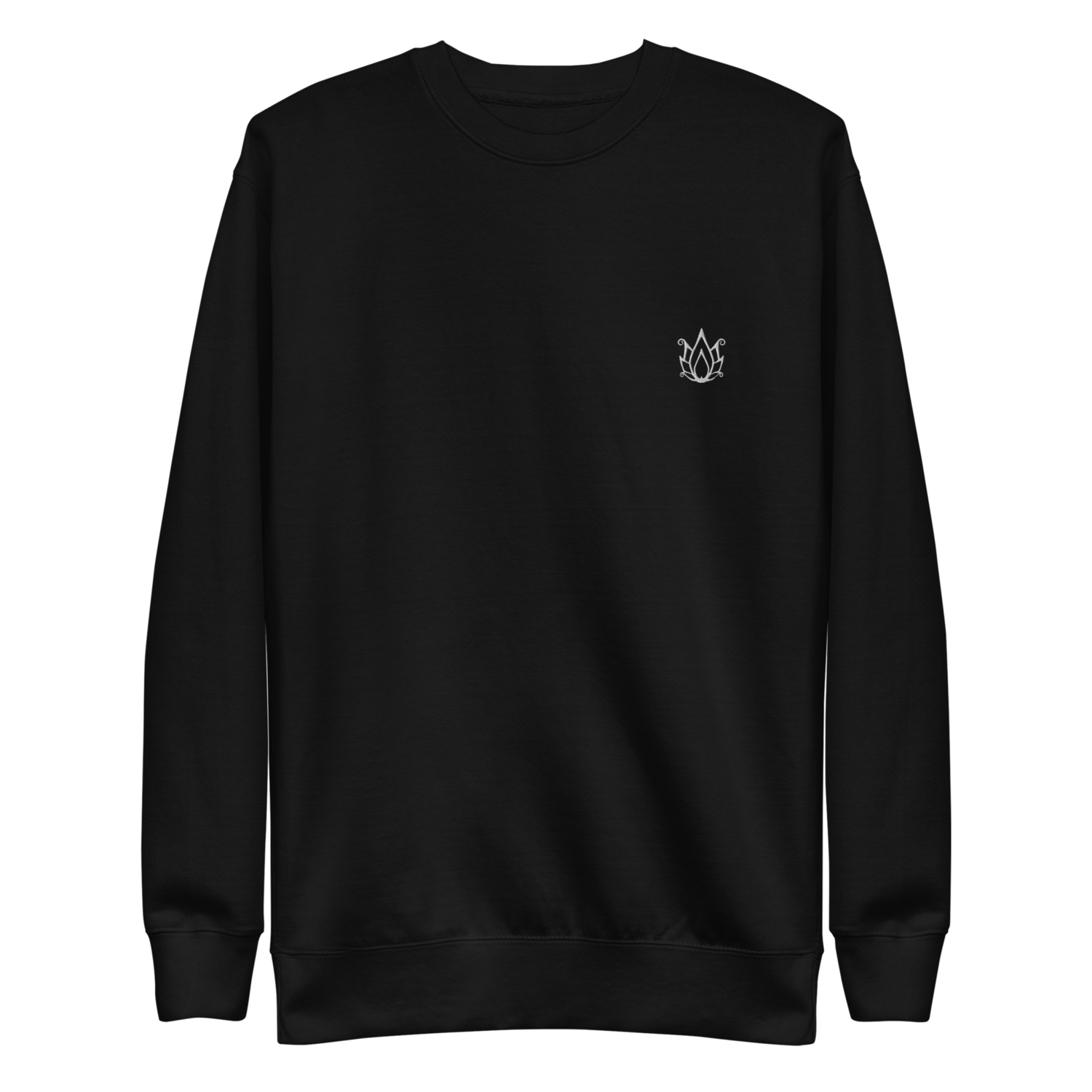 Grandiflora Crewneck Sweatshirt, Color: Black, Size: S