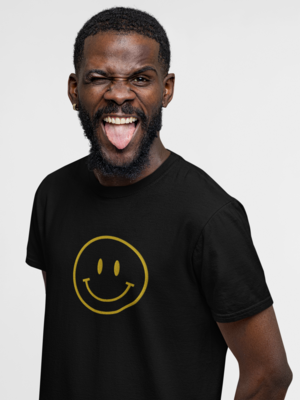 Smiley Embroidered Tee
