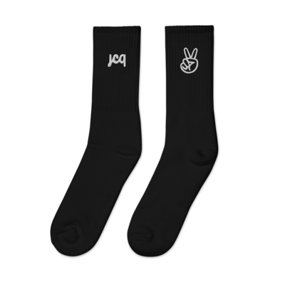 jcq Embroidered Socks